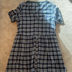 Flannel dress